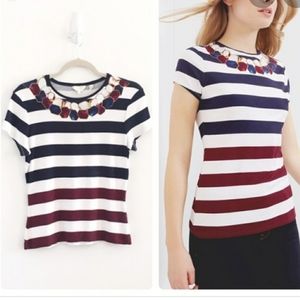 Ted Baker London Danilyn Rowing placement tee Sm